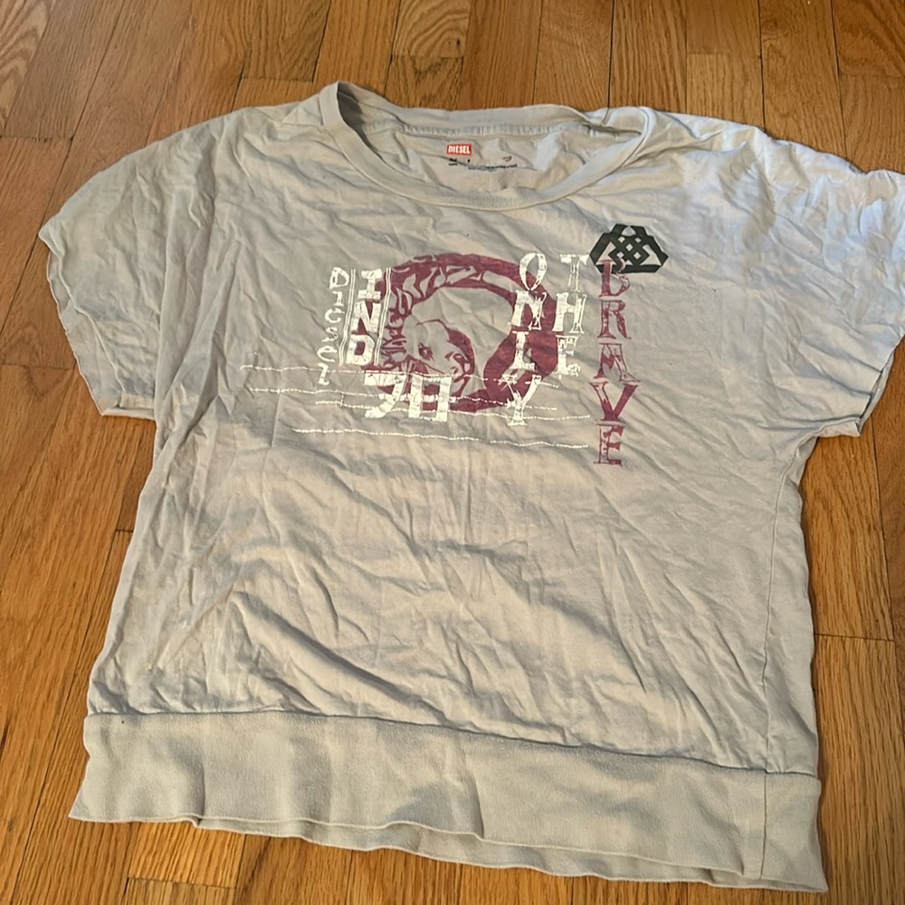Vintage grey Diesel top